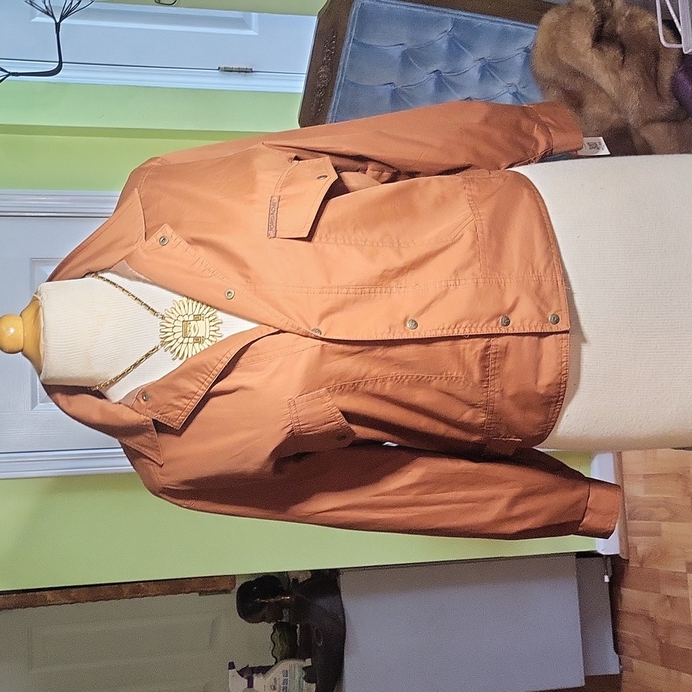 Retro Hipster Jordache Snap Front Jacket
